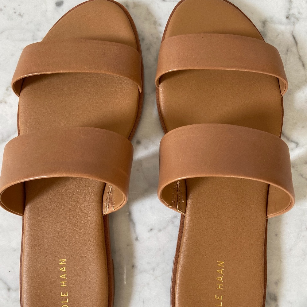 Cole Haan findra sandal pecan leather